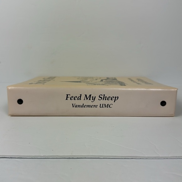 Vtg Feed My Sheep Cookbook Vandemere NC United Methodist Church Recipes - Picture 6 of 16